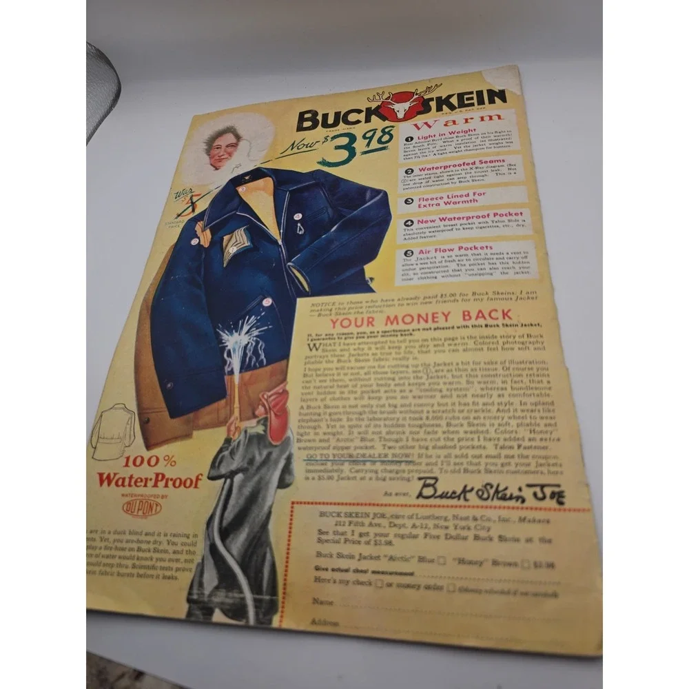 Vintage Hunting and Fishing Magazine December 1940 Outdoorsman Shooting
